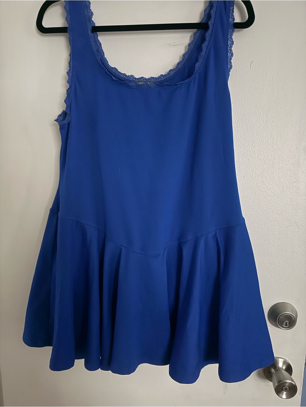 Wild Fable Women's Game Day Lace Drop Waist Mini Skater Dress